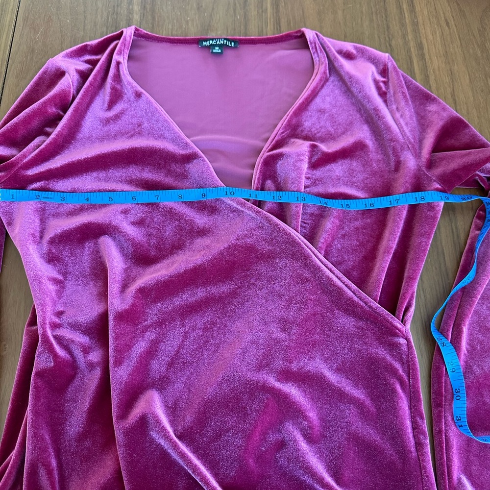 J Crew Mercantile velvet M